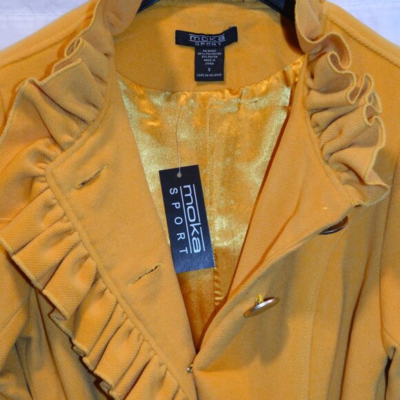 DONATED (GONE) - NEVER WORN - Moka Sport Gold Layering Jacket - Picture 4 of 5